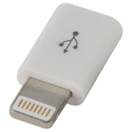 Адаптер LAPARA Lightning - Micro-USB White (LA-LIGHTNING-MICROUSB-ADAPTOR WHITE)