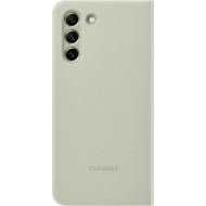 Чехол SAMSUNG Smart Clear View Cover для Galaxy S21 FE Olive Green (EF-ZG990CMEGRU)