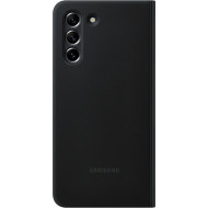 Чехол SAMSUNG Smart Clear View Cover для Galaxy S21 FE Dark Gray (EF-ZG990CBEGRU)