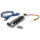 Райзер VOLTRONIC PCI-E x1 to 16x 60cm USB 3.0 Blue Cable SATA to 4-pin Molex PE503 VER 1.0