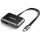 Порт-реплікатор UGREEN CM303 USB-C to HDMI+VGA Black (70549)