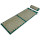 Акупунктурний килимок (аплікатор Кузнєцова) з валиком 4FIZJO Classic Mat XL 128x48cm Navy Green/Gold (4FJ0289)