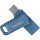 Флэшка SANDISK Ultra Dual Go 64GB USB+Type-C3.2 Navy Blue (SDDDC3-064G-G46NB)