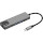 Порт-реплікатор PROLOGIX USB3.1 Type-C to HDMI+2xUSB3.0+USB-C PD+LAN (PR-WUC-103B)