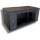 Настінна шафа 19" HYPERNET WMNC-4U-Flat-AC-Black (4U, 600x450мм, RAL9004)