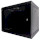 Настінна шафа 19" HYPERNET WMNC66-9U-Flat-AC-Black (9U, 600x600мм, RAL9004)