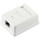 Розетка накладна RITAR RJ-45 Cat.6 FTP White (12472)