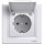 Розетка електрична SCHNEIDER ELECTRIC Asfora White (EPH3100121)