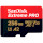 Карта пам'яті SANDISK microSDXC Extreme Pro 256GB UHS-I U3 V30 A2 Class 10 + SD-adapter (SDSQXCD-256G-GN6MA)
