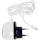Зарядний пристрій POWERPLANT Apple Lightning, 1A White w/Lightning cable (DV00DV5040)