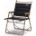 Стілець кемпінговий NATUREHIKE Outdoor Wooden Grain Aluminum Folding Chair Black (NH19Y002-D)