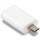 Адаптер OTG Micro-USB to USB-A White (S0510)