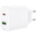 Зарядний пристрій ACEFAST A25 Fast Charge Wall Charger PD20W (1xUSB-C+1xUSB-A) White
