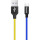 Кабель COLORWAY National USB to Type-C 1м Blue/Yellow (CW-CBUC052-BLY)