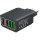Зарядное устройство XOKO QC-405 4xUSB-A QC3.0 Black (QC-405-BK)