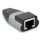 Мережевий адаптер VOLTRONIC USB-C to Ethernet Black (YT-A-TYPE-C(M)/RJ-45(F)-B)