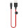 Кабель HOCO X21 Plus USB-A to Micro-USB 0.25м Black/Red