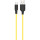 Кабель HOCO X21 Plus USB-A to Micro-USB 1м Black/Yellow