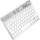 Клавіатура бездротова HOCO S55 Transparent Discovery Edition Space White
