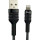 Кабель MIBRAND MI-13 Feng World Charging Line USB-A to Lightning 1м Black/Gray (MIDC/13LBG)