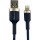 Кабель MIBRAND MI-71 Metal Braided Cable USB-A to Lightning 1м Navy Blue (MIDC/71LNB)