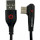 Кабель MIBRAND MI-11 Two Colour Elbow Charging Line USB-A to Type-C 1м Black (MIDC/11TB)