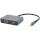 Порт-репликатор VOLTRONIC 2-in-1 USB-C to HDMI/VGA Silver