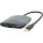 Порт-репликатор VOLTRONIC 3-in-1 USB-C to HDMI/USB3.0/PD Black