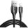 Кабель REMAX Lesu Pro USB-A to Lightning 2.1A 1м Black (RC-160)