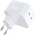 Зарядний пристрій CHOETECH Q5008 35W USB-C PD Wall Charger White