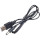 Кабель живлення USB to DC ATCOM 3.5x1mm 5V 1м Black (10035)