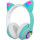 Навушники VOLTRONIC Cat Ear YR-28 LED Green