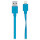 Кабель BELKIN MIXIT UP Flat Lightning to USB ChargeSync Blue 1.2м (F8J148BT04-BLU)