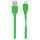 Кабель BELKIN MIXIT UP Flat Lightning to USB ChargeSync Green 1.2м (F8J148BT04-GRN)