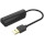 Сетевой адаптер VENTION USB 2.0 Ethernet Adapter Black