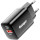 Зарядний пристрій ESSAGER Journey 30W 1xUSB-A, 1xUSB-C, PD3.0, QC3.0 Fast Charger Black (ECTPQS-ZTB01)