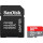 Карта памяти SANDISK microSDXC Ultra 128GB UHS-I A1 Class 10 + SD-adapter (SDSQUAB-128G-GN6MA)