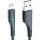 Кабель ESSAGER Rousseau Fast Charging Cable 2.4A USB-A to Lightning 2м Black (EXCL-LSA01)