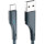 Кабель ESSAGER Rousseau Fast Charging Cable 3A USB-A to Type-C 1м Black (EXCT-LS01)