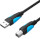 Кабель VENTION USB2.0 AM/BM Print Cable 5м Black (VAS-A16-B500)