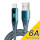 Кабель ESSAGER LED Digital Display Fast Charging Data Cable 6A USB-A to Type-C 2м Blue (ES-XCT-YDA03)