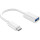 Адаптер OTG XOKO AC-230 USB-A to Type-C White (XK-AC230-WH)