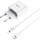 Зарядний пристрій HOCO C76A Plus Speed Source 1xUSB-C PD20W White w/Type-C to Lightning cable (6931474746924)