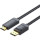 Кабель VENTION 4K DisplayPort to HDMI Cable DisplayPort - HDMI v1.4 1м Black (HAGBF)