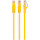 Патч-корд CABLEXPERT U/UTP Cat.6 1.5м Yellow (PP6U-1.5M/Y)