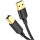 Кабель UGREEN US135 USB 2.0 AM to BM Print Cable 3м Black (10351)