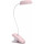 Лампа настільна на прищіпці PHILIPS LED Desk Light Donutclip Pink (929003179627)