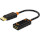 Адаптер CABLETIME 1080p 60Hz DisplayPort - HDMI Black (CP22B)