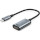 Адаптер CABLETIME USB-C - HDMI v1.4 0.15м Black (CP11A)