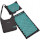 Акупунктурный коврик (аппликатор Кузнецова) с подушкой 4FIZJO Eco Mat 68x42cm Black/Blue (4FJ0421)